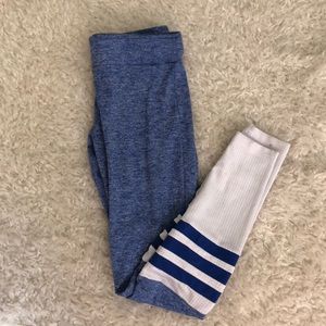 Bombshell light blue leggings, xs, lightly work